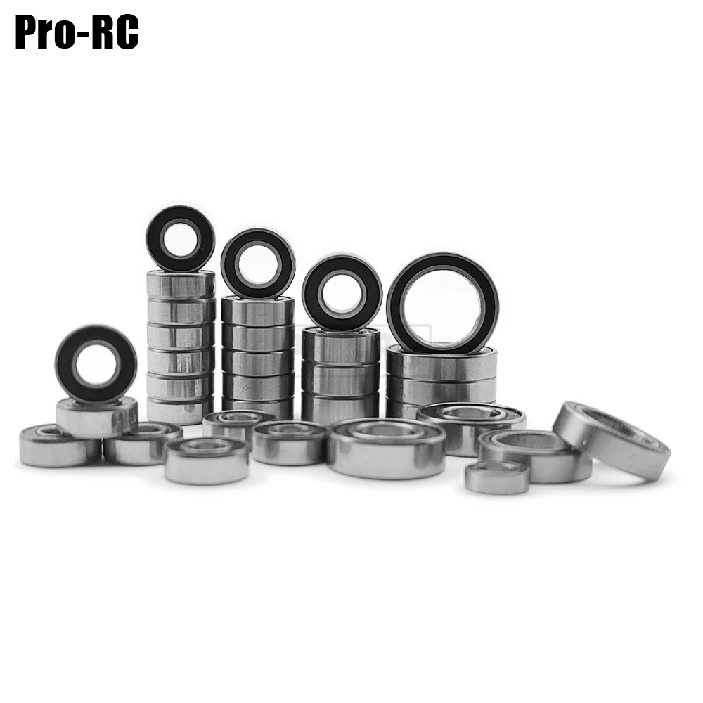33Pcs Complete Bearings Kit For Traxxas 1/10 E-Revo ERevo VXL Brushless Original Version Rc Car Parts