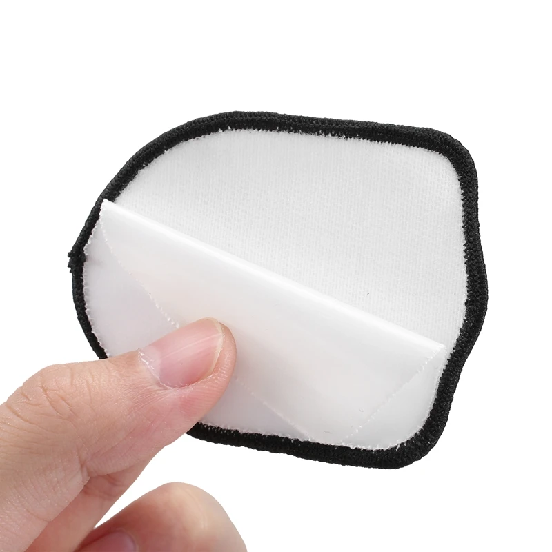 24Pcs Sublimation Patch Blanks Fabric Iron-On Patches Repair Patch For Hats Clothes Backpacks Uniforms,3 Styles