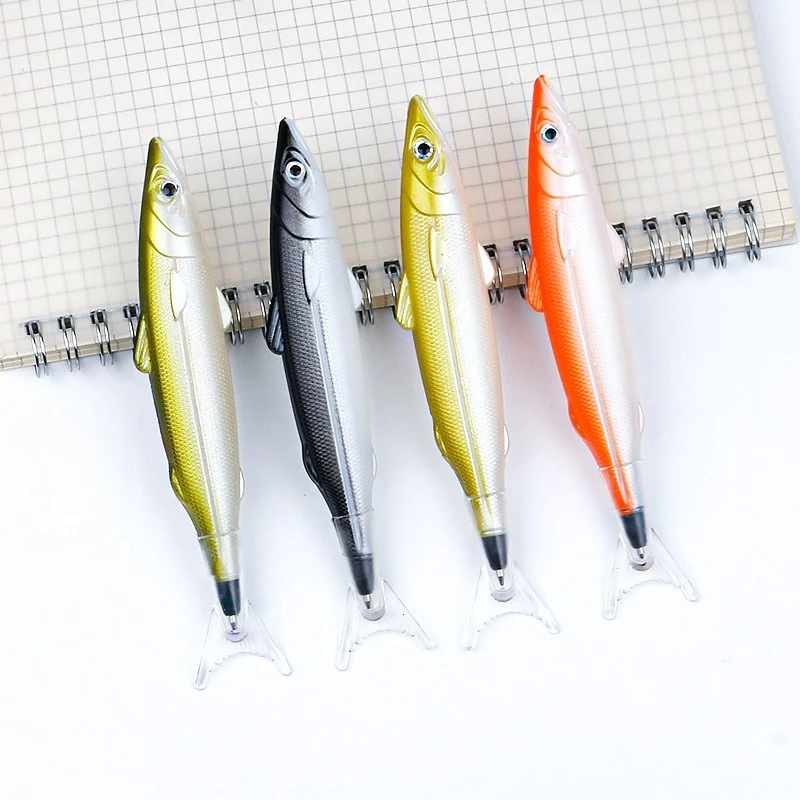 

Creative Design Cute and Unique Simulation Fish Shape Salted Fish Ballpoint Pen Children Gift Funny Pen Personality Neutral Pen