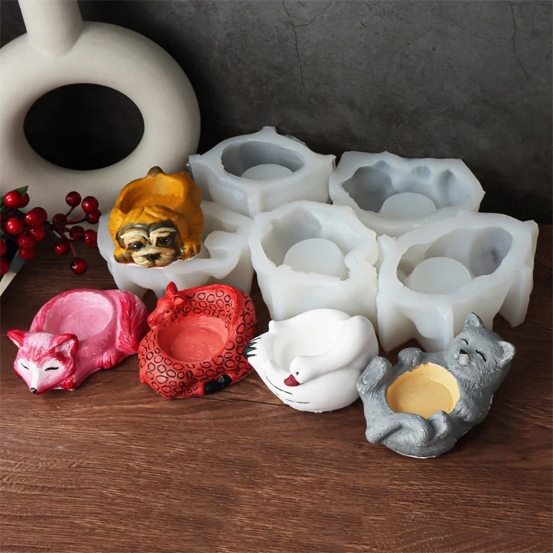 Holder Molds Silicone Crafting Molds Animal Stand Moulds Dropship