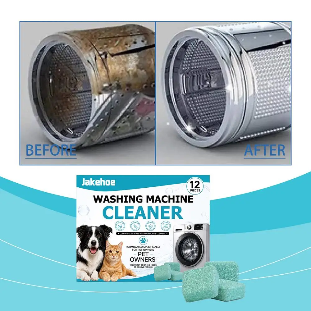 Washing Machine Cleaning Tablets Cleaning Washing Machine Sink,Household Drum Pulsator, Cleaning Stain Removal Descaling