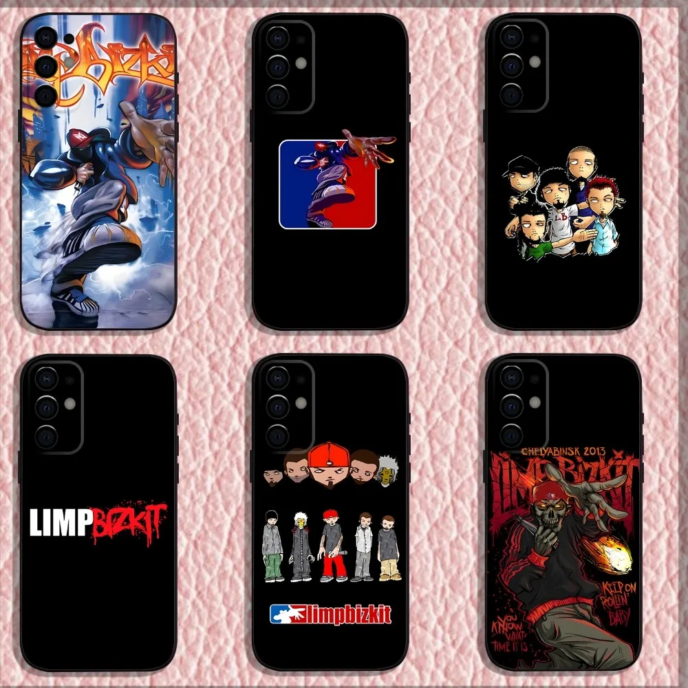 L-Limp Bizkit Hold On Band  Phone Case For Samsung S24,S21,S22,S23,S30,Ultra,S20,Plus,Fe,Lite,Note,10,9,5G Black Soft Shell