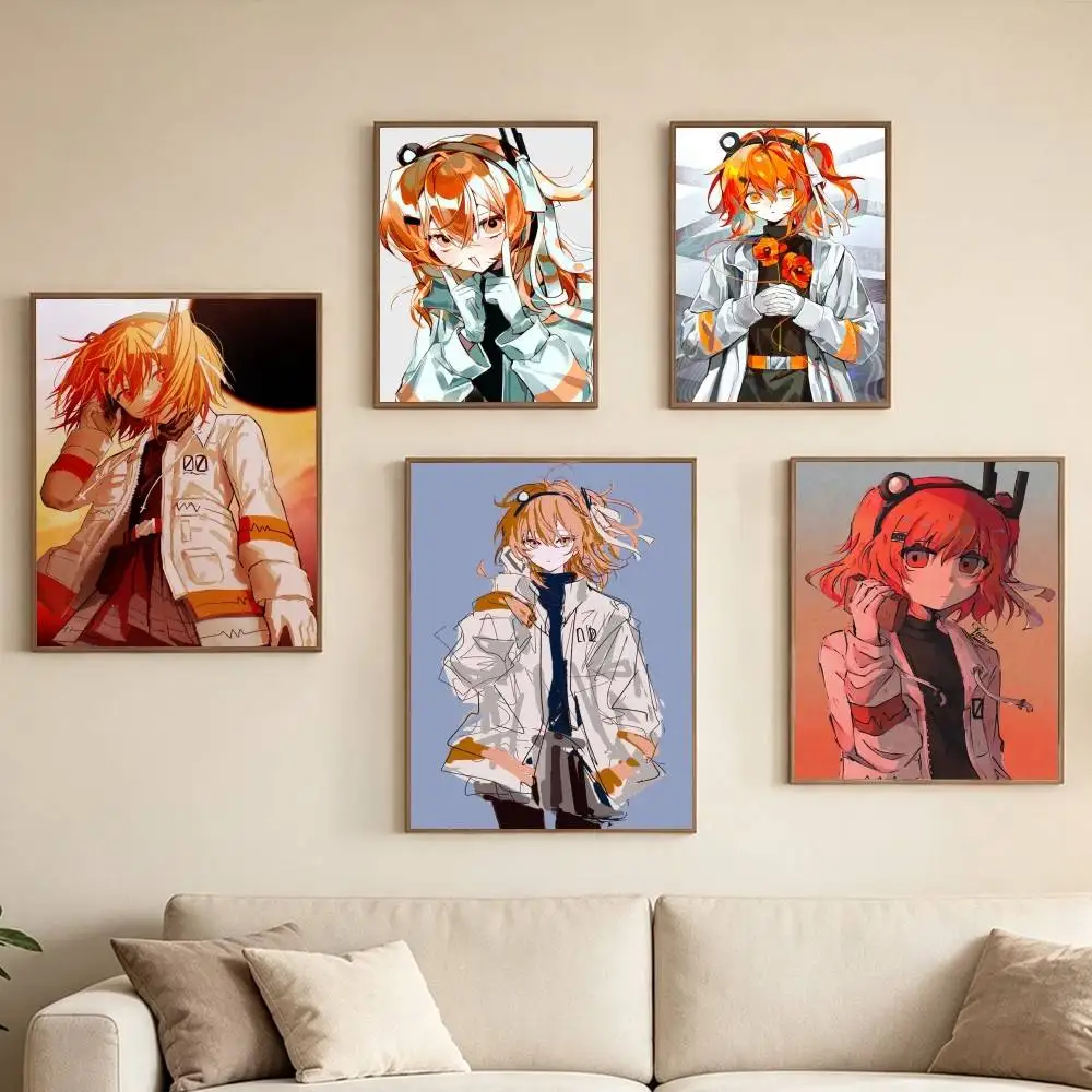 Adachi R-Rei C-Cute Poster Waterproof Wall Art Sticker For Bar Living Room Vintage Decor High Quality Print Gift