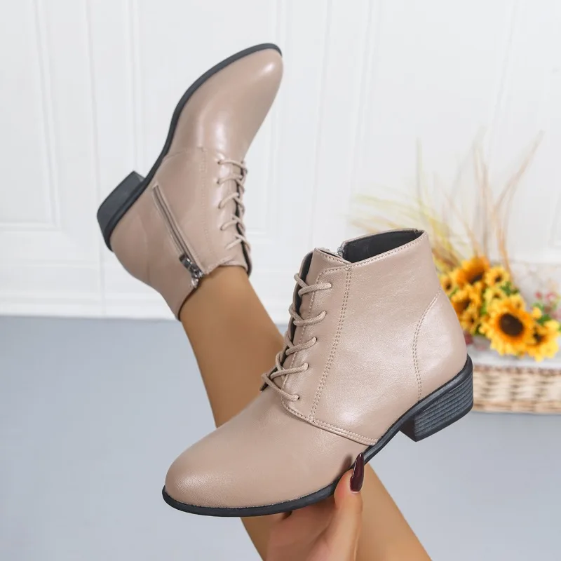 Ankle Women Chunky … - image