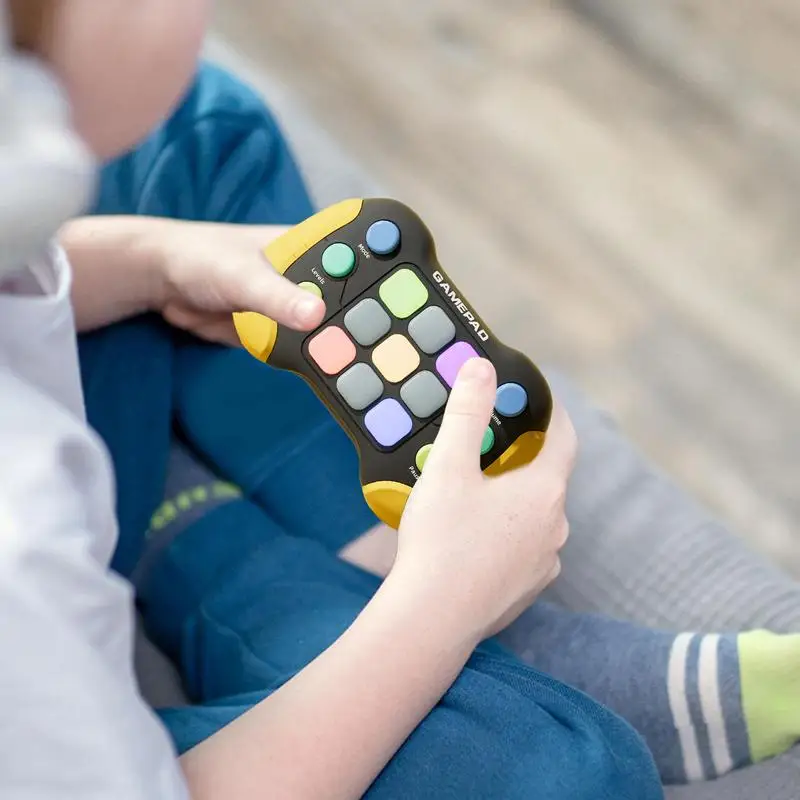 빠른 푸시 버튼 게임 패드, 5 가지 모드 프레스 게임 손가락 끝 장난감, 999 등급 휴대용 게임, 어린이용 빠른 속도 푸시 게임