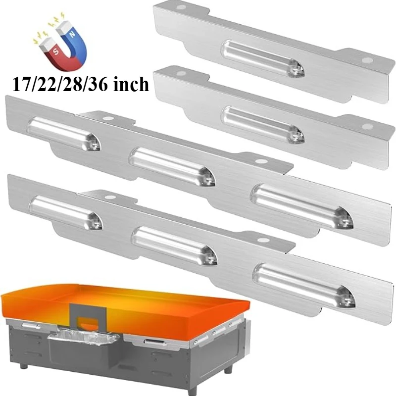 

Stainless Steel Wind Screens for Blackstone 17” 22” 28” 36” Griddle Blackstone Griddle Accessories Gas Saving Outdoor Stove Tool