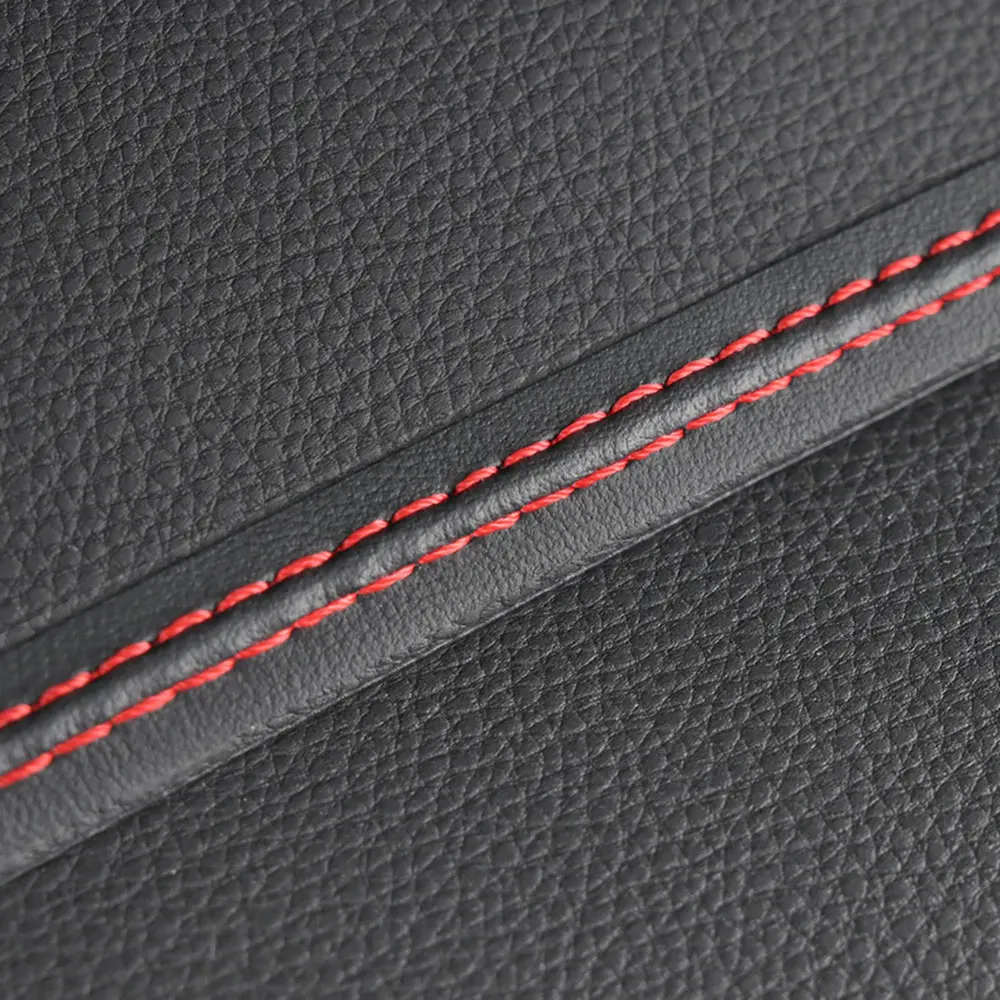 Car Interior Trim Strip Universal Self-adhesive Instrument Panel Leather Decoratives Line Red Blue And Black Woven Bel tools New