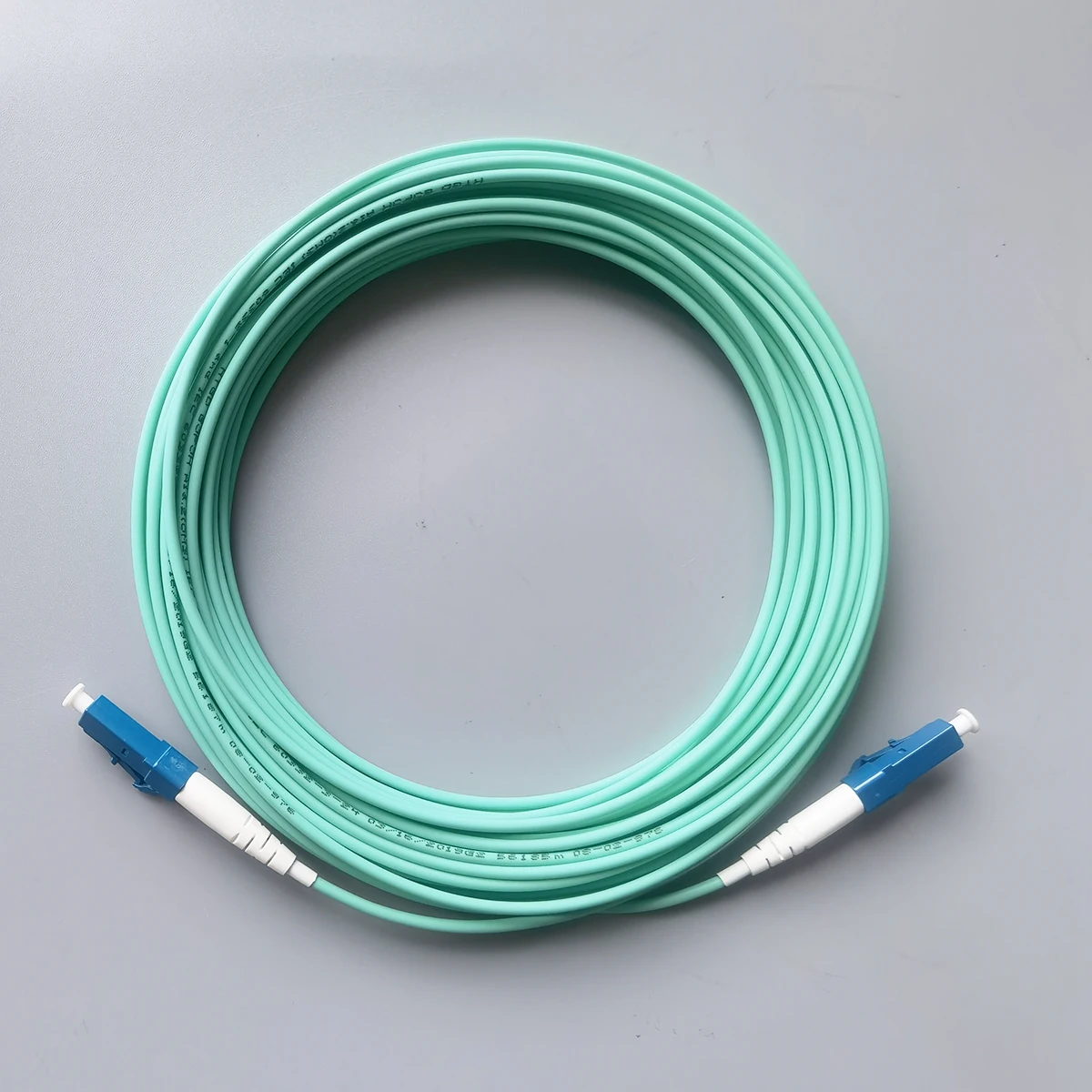 LC/UPC To LC/UPC Fiber Optic Internet Cable 3M/10M OM3 LSZH FTTH Multi-Mode Single Core Fiber Optics 2.0mm Extension Cord