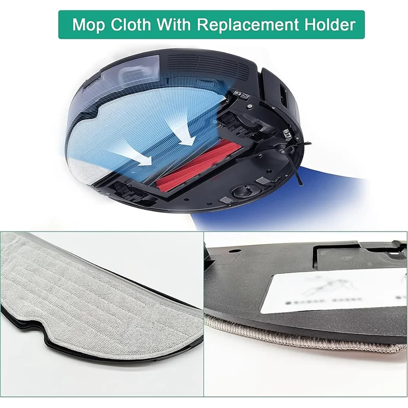 ABRG-для Roborock S8/S8 +/S8 Pro Ultra/S7/S7 Maxv/S7 Maxv Ultra/S7 Pro Ultra Основная боковая щетка Hepa-фильтр, тканевые детали для швабры