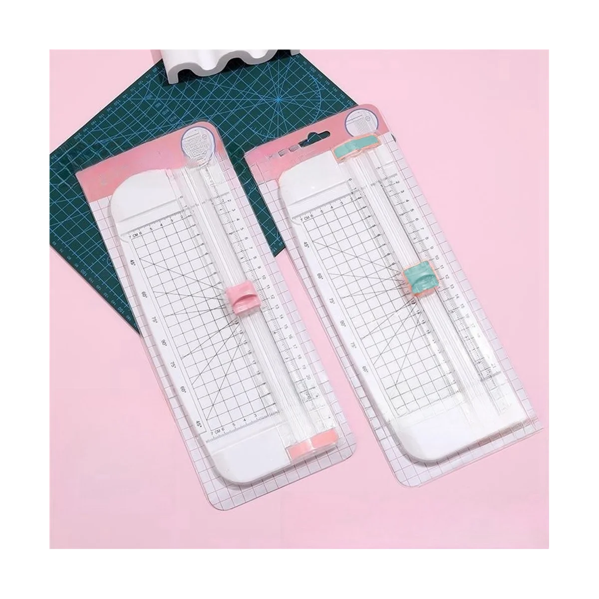 Paper Cutter,Portable Paper Trimmer,12 in Paper Slicer Scrapbooking Tool with Side Ruler for Craft Paper,A4 A5 Paper B