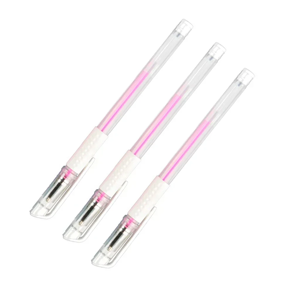 Rotulador para delineador de cejas, maquillaje permanente, tatuaje, lápiz impermeable, 1/3 piezas, rosa/blanco