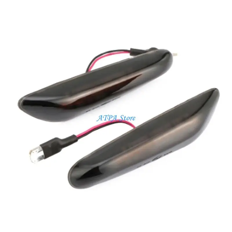 

U13C Wearproof Car Turn Light Dynamic Blinkers Side Marker Lamp for E46