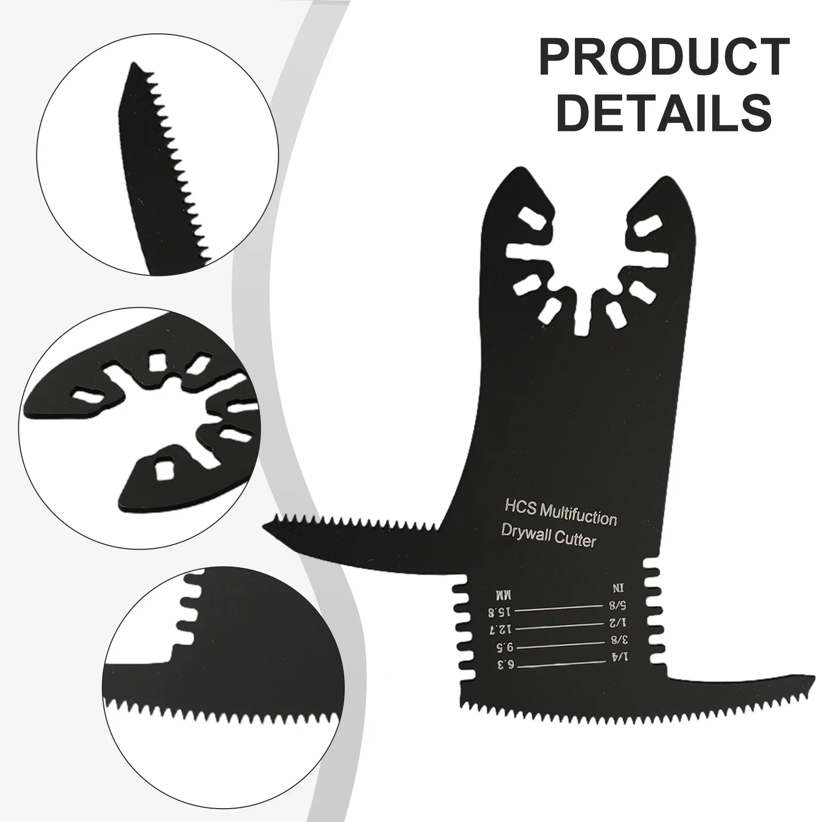 Suitable for Electrical Outlet Boxes  Multi Tool Blade  Oscillating Saw Blade  Multitool Blade  MultiTools Accessories