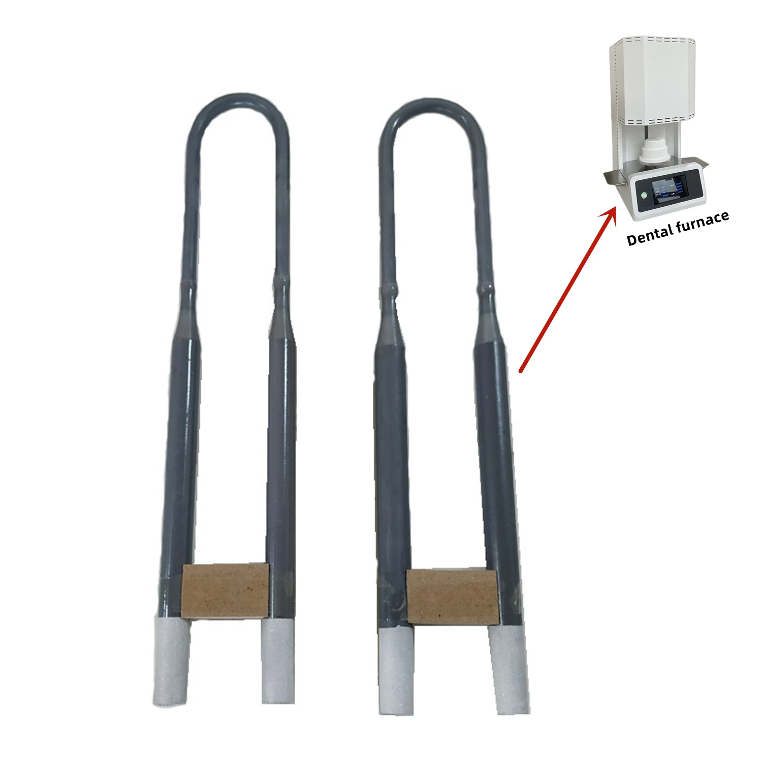 

Индукционный нагреватель U-образной формы, промышленное отопление, керамические стержни, электрические дисилицидные нагревательные элементы для атмосферной защитной печи