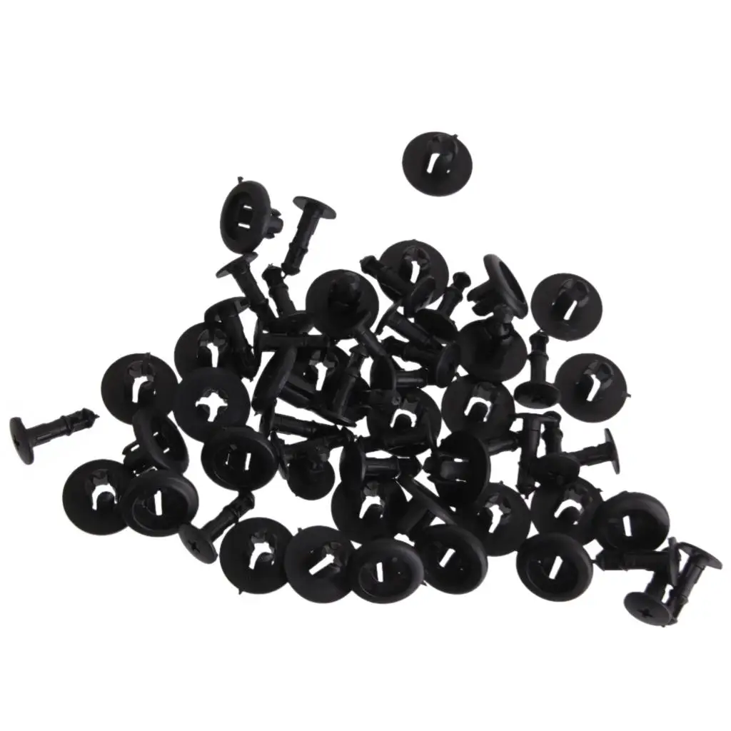 30 Pieces Push-Type Bumper Fastener Rivet Retainers for Mazda BC1D56145