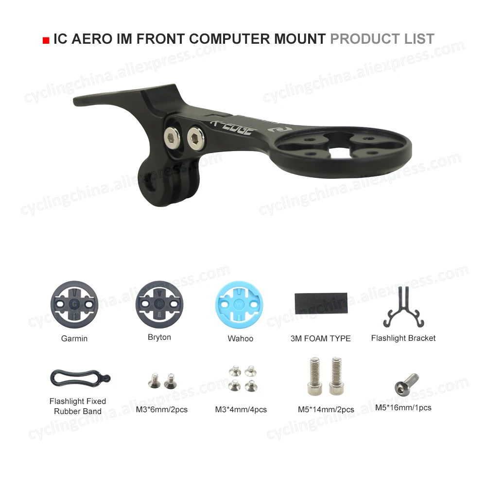 Syncros IC AERO IM Front Computer Mount CNC Machined Alloy Mounts
