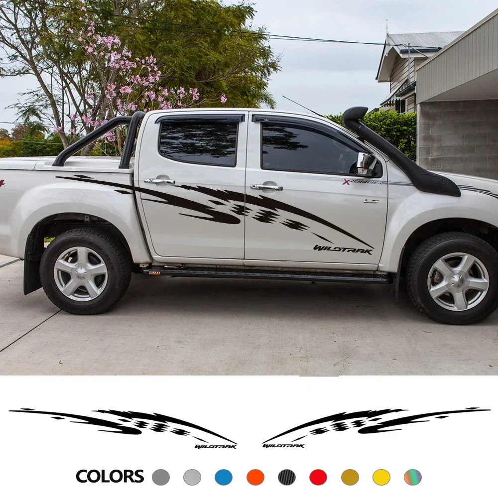 Pickup Universal Stickers Decor Decal For Mazda BT50 Toyota Hilux Tacoma Changan Hunter Ford F150 Chevrolet Silverado GMC Sierra