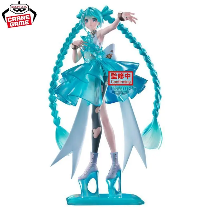 100 % Original Bandai Namco Banpresto Hatsune Miku Banpresto Evolve Clearluxe Emeraldgem Pvc Anime Figur Modell Sammler Spielzeug Geschenk