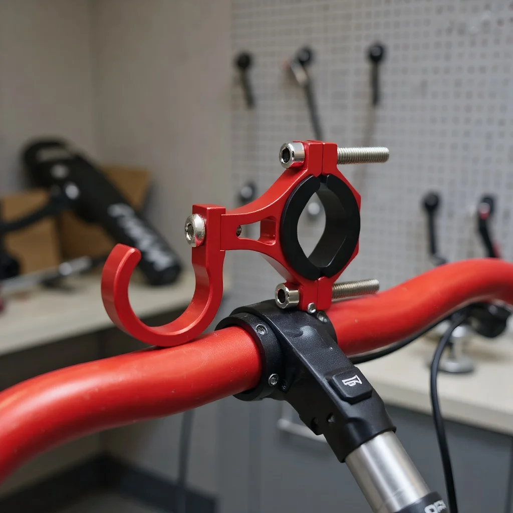 

Aluminum Alloy Motorcycle Hooks - Adjustable Handlebar & Seat Hanging Set