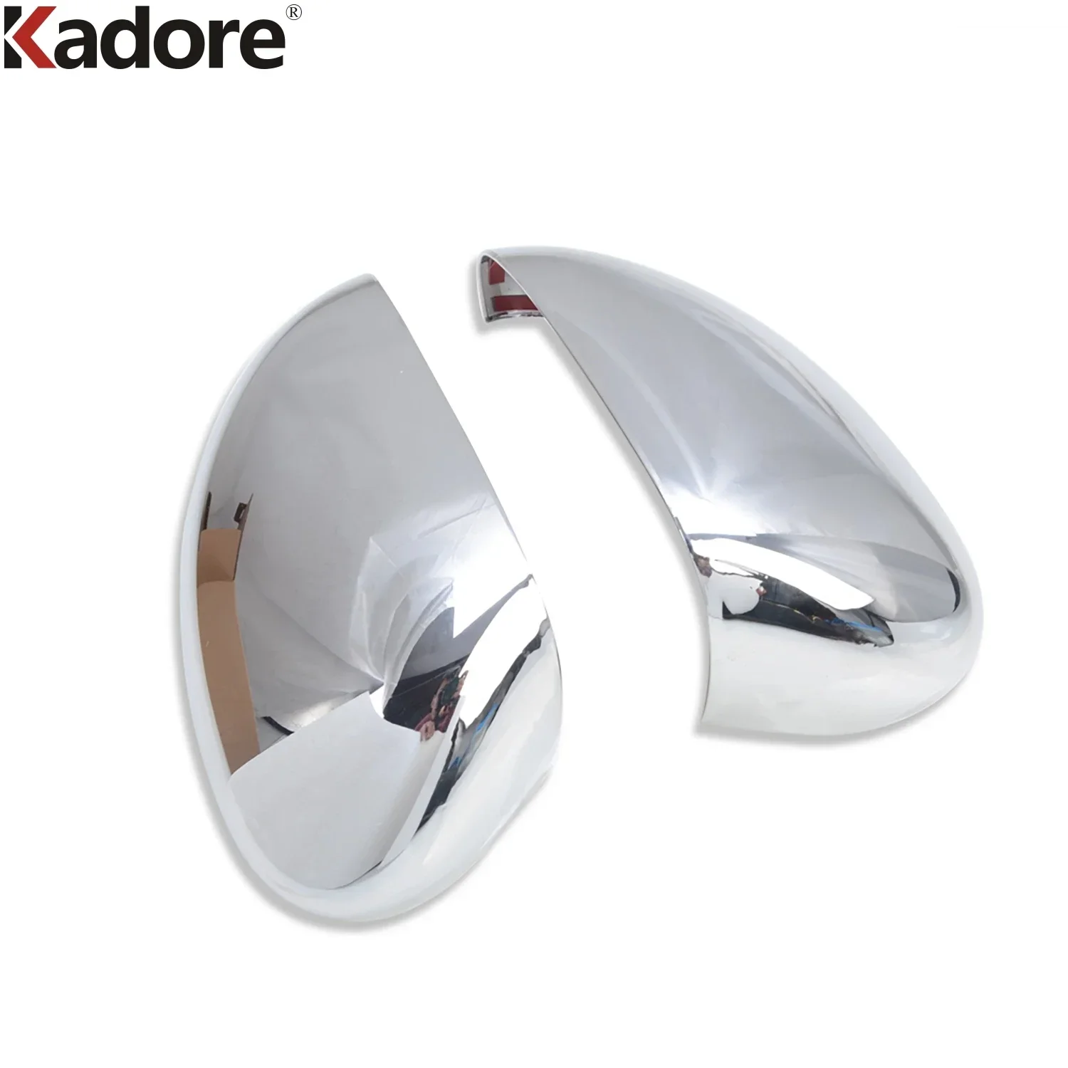 Rearview Mirror Cover Trim For Ford Kuga Escape 2020 2021 2022 2023 2024 Chrome Car Side Wing Mirrors Cap Overlay Accessories