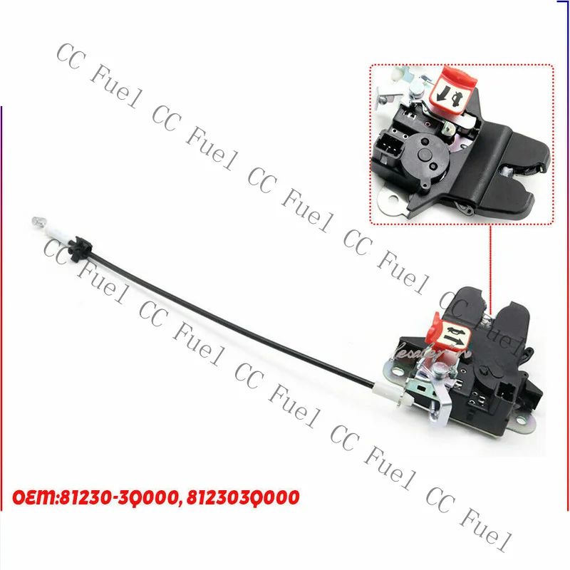 C+ For Sonata 09-14 Sonata Hybrid 11-15 Trunk Lock Actuator Motor Tail Gate Latch