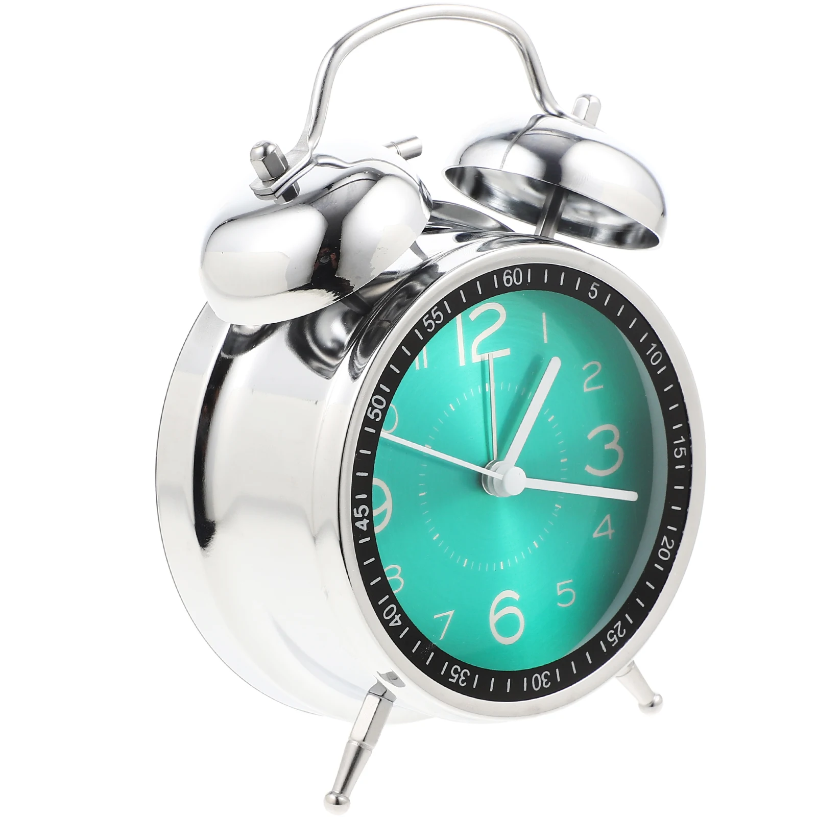 

LED Quartz Clock Silent Alarm Clocks for Bedrooms Iron Desk Child Kid Clock Home Super Quiet Design Table