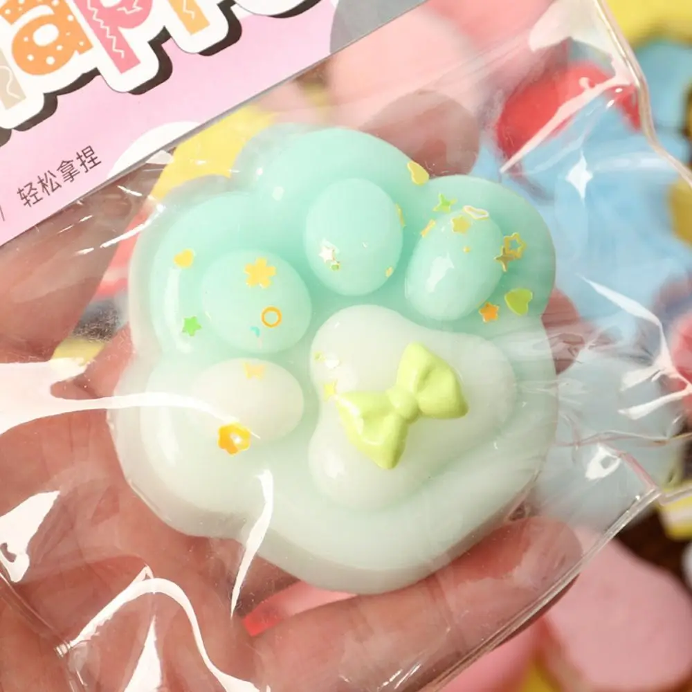 

Стильная кошачья лапа, кошачья лапа, игрушка с медленным отскоком, мини-медведь, сжимаемый хлеб, игрушка с мультяшным мягким гавайским хлебом, игрушка с медленным отскоком, подарок