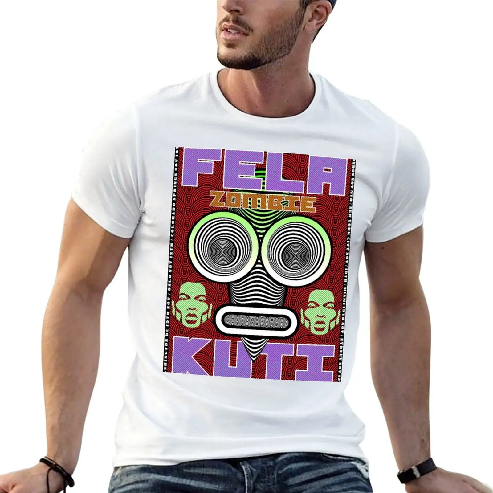 Футболка fela kuti for president, повседневная футболка из мягкого хлопка с короткими рукавами