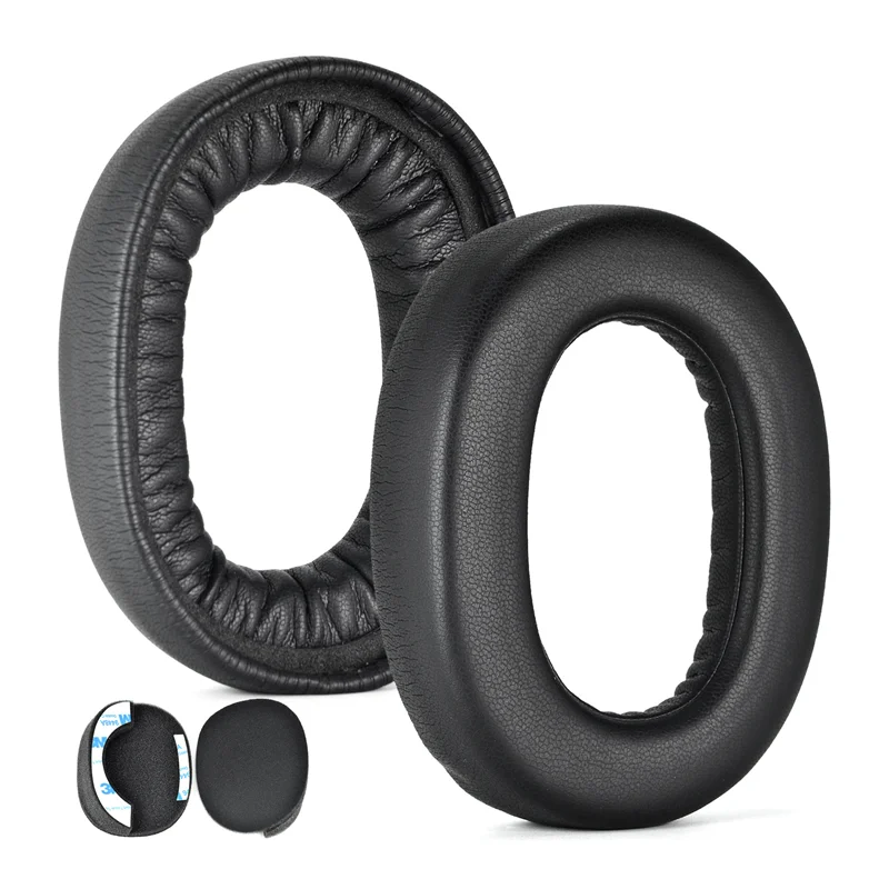 Сменные амбушюры для наушников Jabra Elite 85H, амбушюры из мягкой Протеиновой кожи с губкой с эффектом памяти