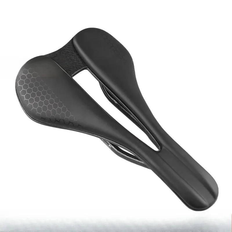 

Ultra Light Carbon Fiber Bike Seat Hollow Breathable Road Mountain Bicycle Saddle for Men Women