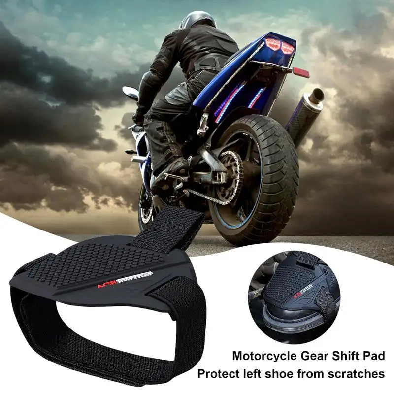 Shoe Cover for Motorcycle Shifter Protector Pad Shoe Gear for Motorbike Perfect Fit Riding Shoe Cover for Boots Sports Shoes image 5