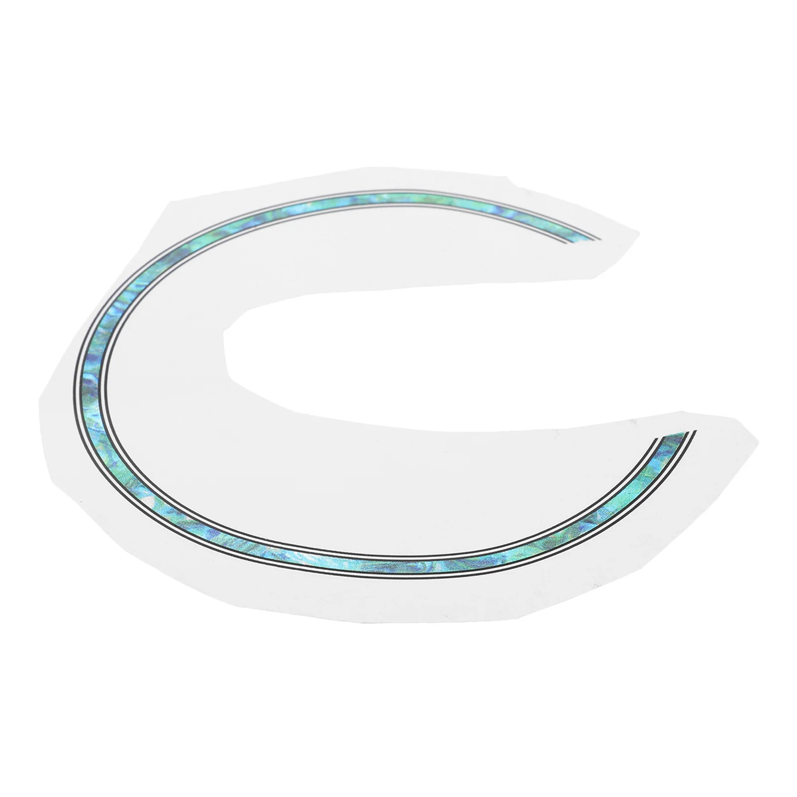 

Sound Hole Inlay Sticker Color Shifting 3D Design Removable For Acoustic Electric Guitar Ukulele Decoration Guitar Supplies