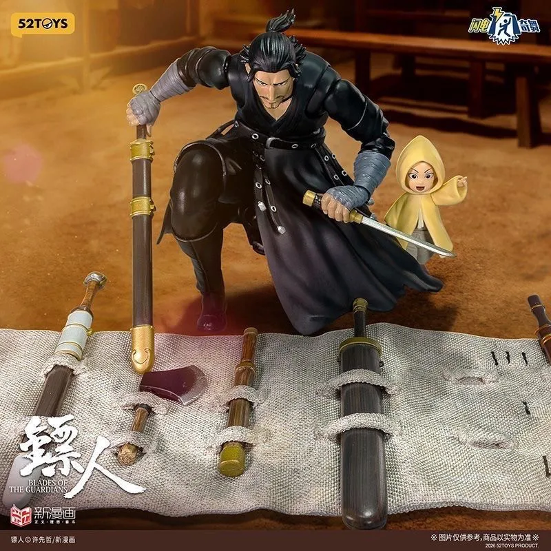 

В наличии 52TOYS Lightning Qidance Blades Of The Guardians Daoma, шарнирная фигурка в масштабе 1/12, подарок на день рождения для парня