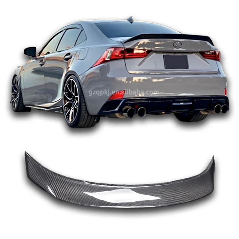 AR a carbon fiber rear spoiler Suitable for lexus IS200 IS250 IS350 IS300 pressure tail after the trunk spoiler