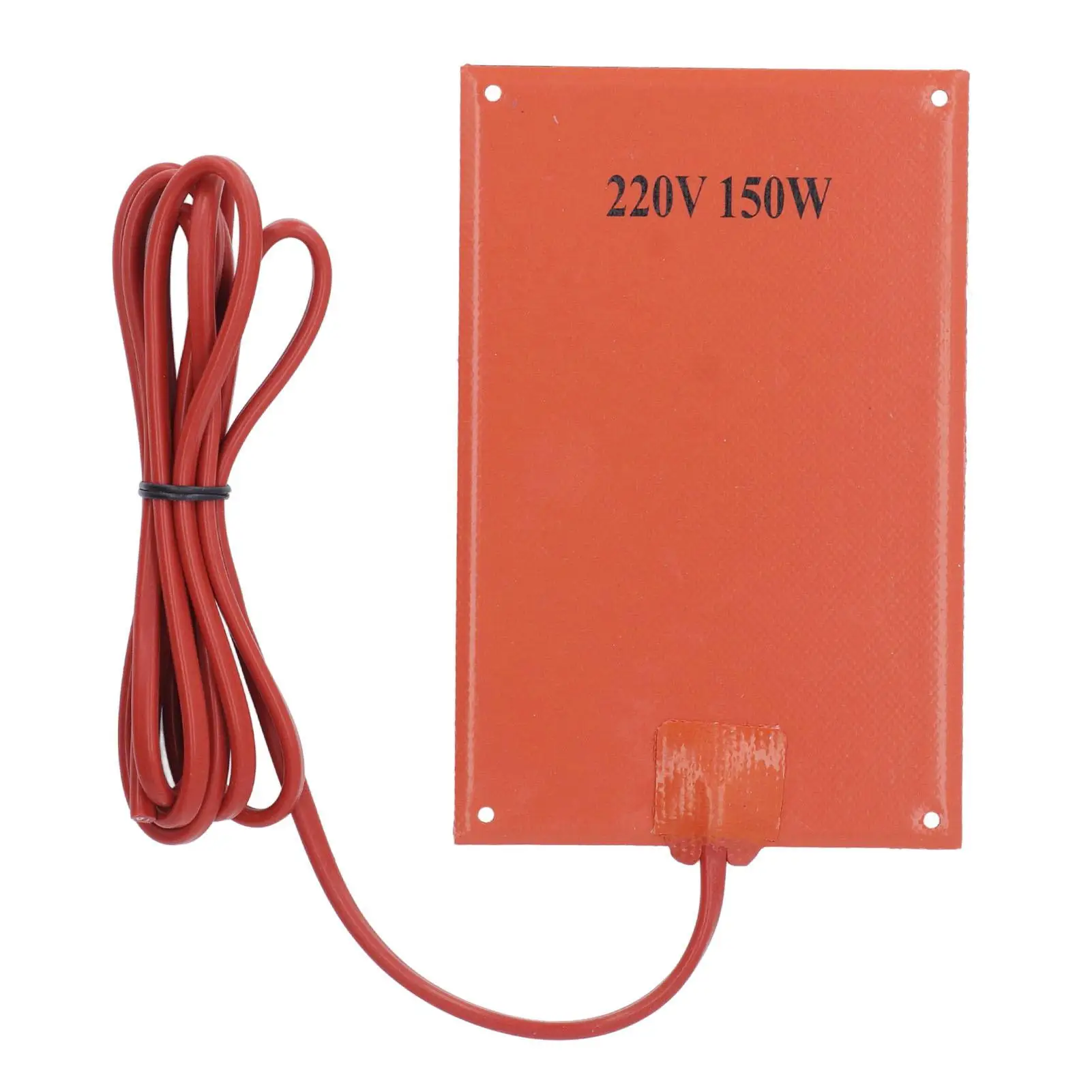 Almohadilla calefactora de silicona de 150 W y 220 V | Calor rápido eléctrico para deshumidificación y uso en gabinetes
