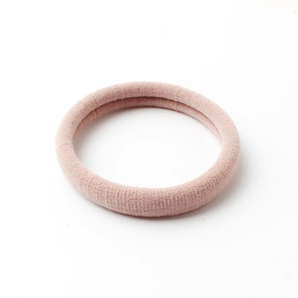 

50pcs Elastic Stretch Girl Elastic Ponytail Holder Women Ring Rope Stretch Hair Tie Hair Tie Stylish Gifts