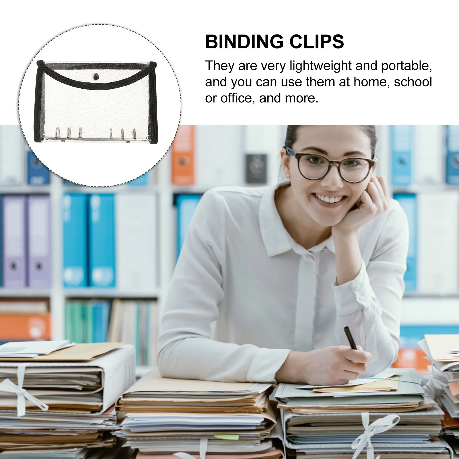 

Pvc Binder Cover For A6 Notebook Clear Plastic Loose-Leaf Binder Notepad Case Scrapbook Planner Shell School Stationery Folder