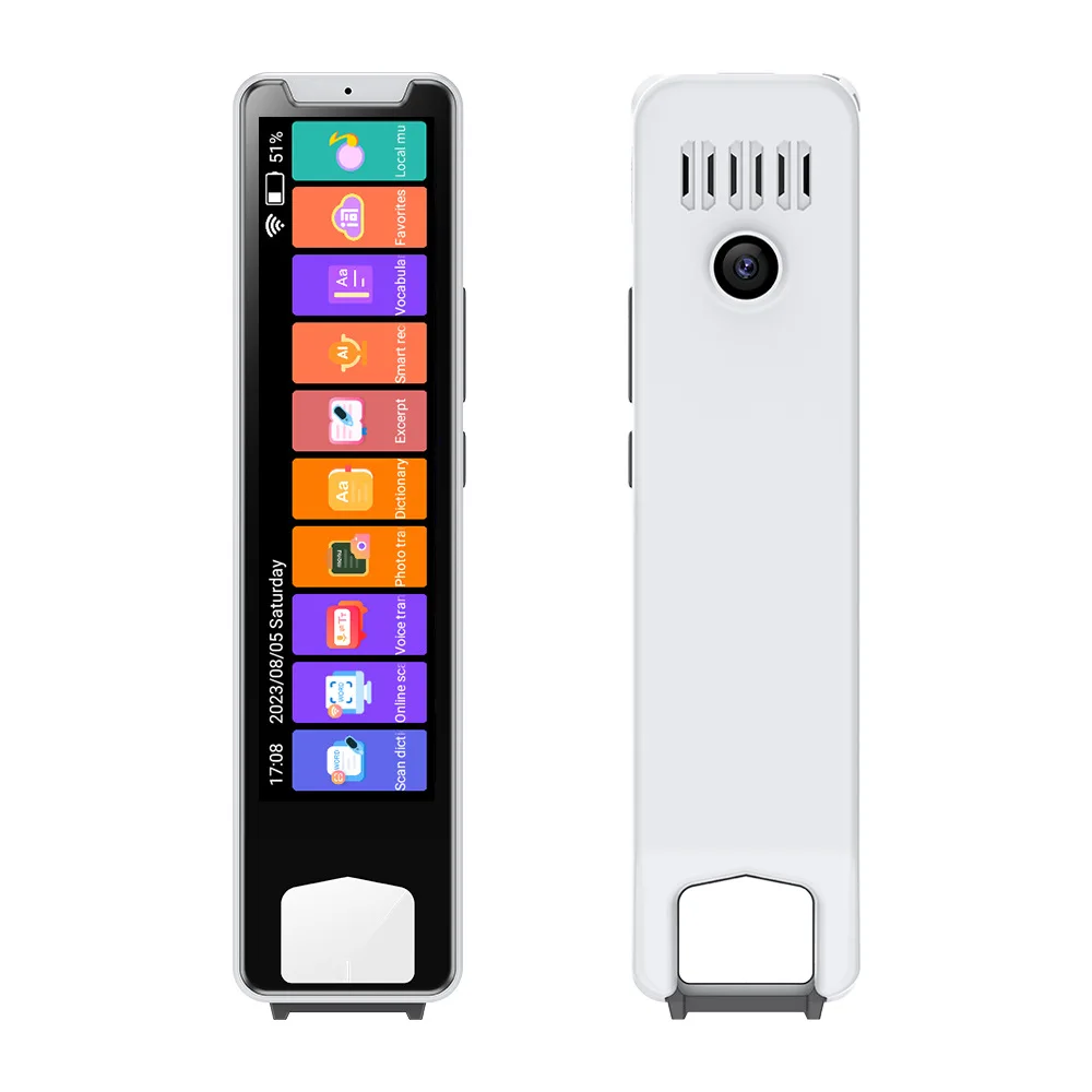 Penna scanner linguistico MD32 Penna intelligente Traduttore linguistico Dizionario elettronico Penna scansione per l'apprendimento dell'inglese Batteria incorporata
