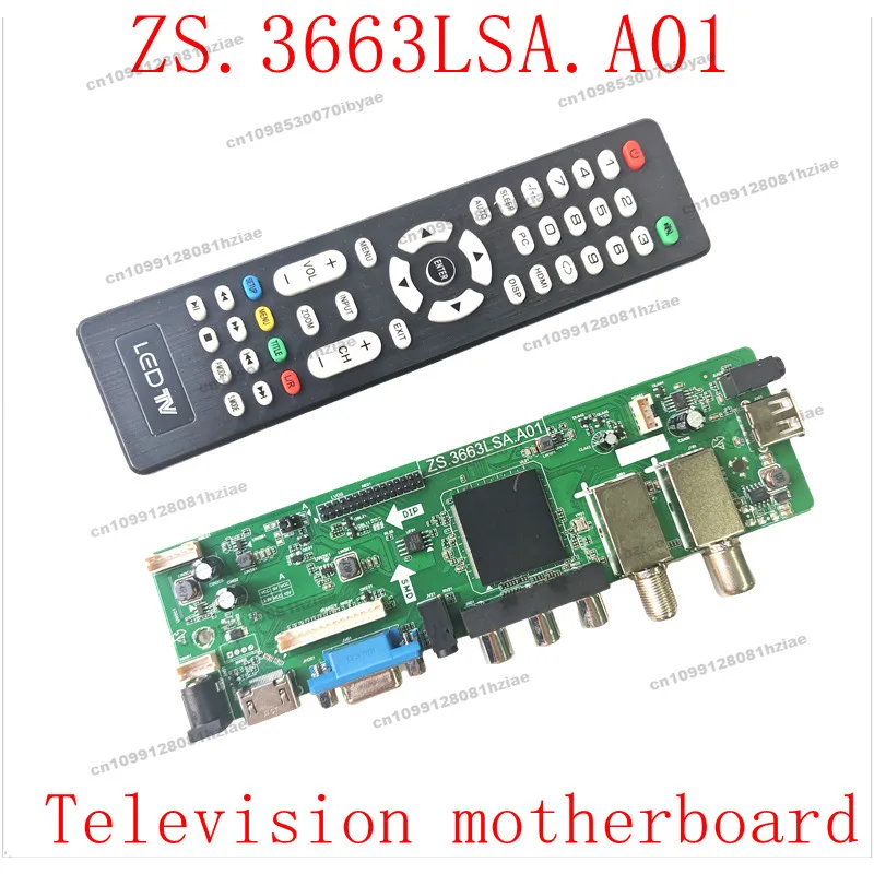 For The New ZS.3663LSA. A01R00 Digital Standard DVB-T2 DVB-S2 TNT LCD TV Main Board