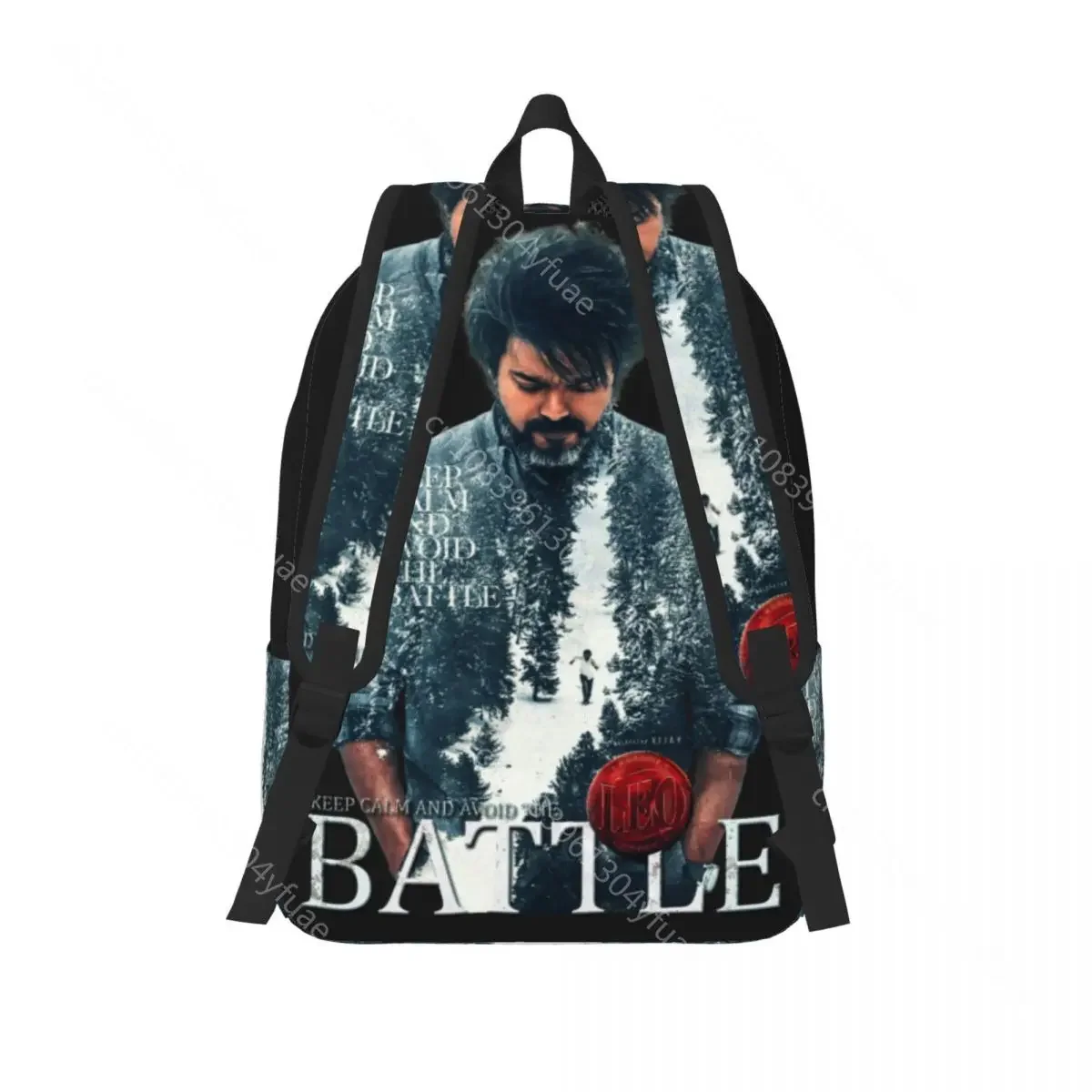 Leo Movie Backpack Vijay Kawaii Backpacks Women Men Cycling Large School Bags High Quality Rucksack