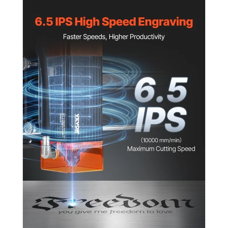 Macchina per incisione laser con incisore laser Protezione per gli occhi a punti compressi da 10 W