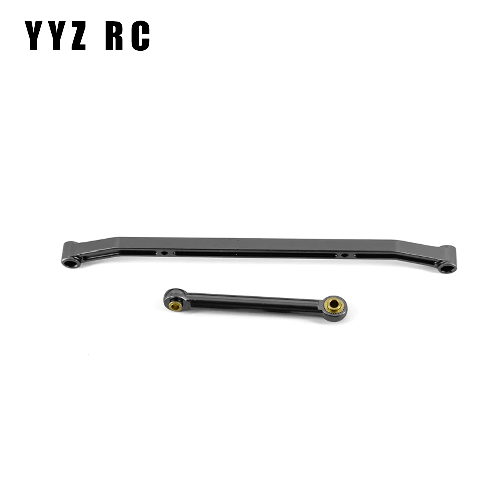 Aluminum Steering Linkage Link Arm Metal For Axial Scx10 Upgrade Parts Remote Control Rc Crawler Accessories 1/10 Scale Toys