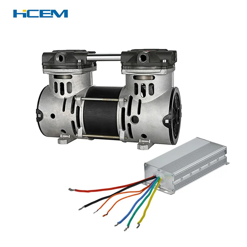 

330W Oil-Free Brushless Piston Air Compressor | Silent 24V Car-Mounted Compact Air Pump For Vehicle And Portable Use