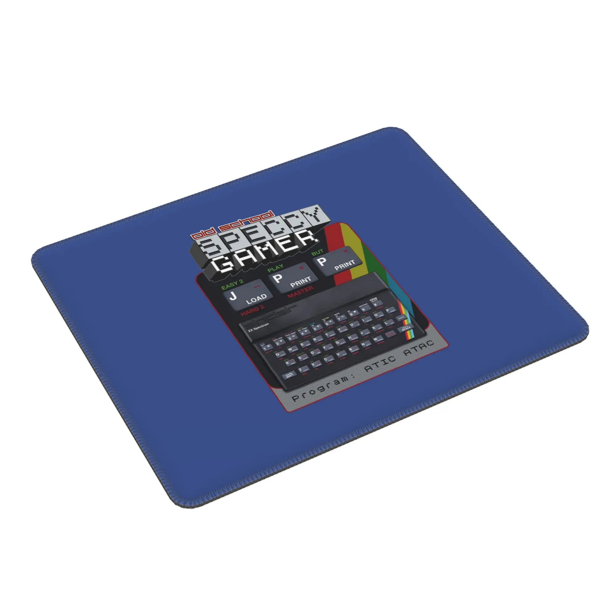 

Old School Speccy Gamer Mouse Pad Computer Keyboard Mouse Mat Gaming PC Laptop Desk Mat Office Accessories Table Mats