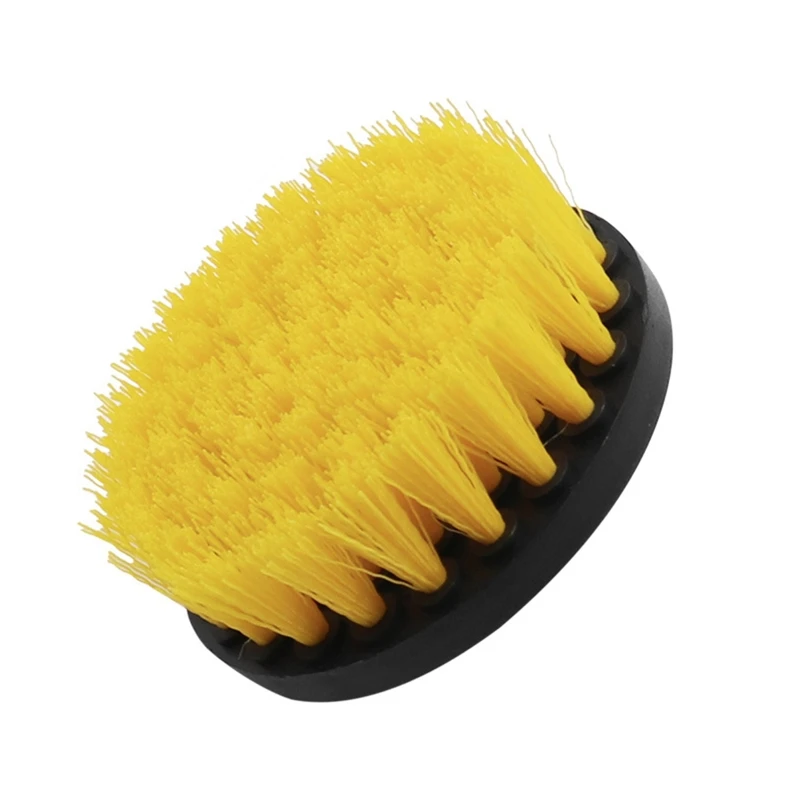 Electric Drill Brush 2/3.5/4/5\'\' Round Plastic Scrubber Brushes for Bathroom Surfaces Shower Tile Kitchen and Car Drosphip