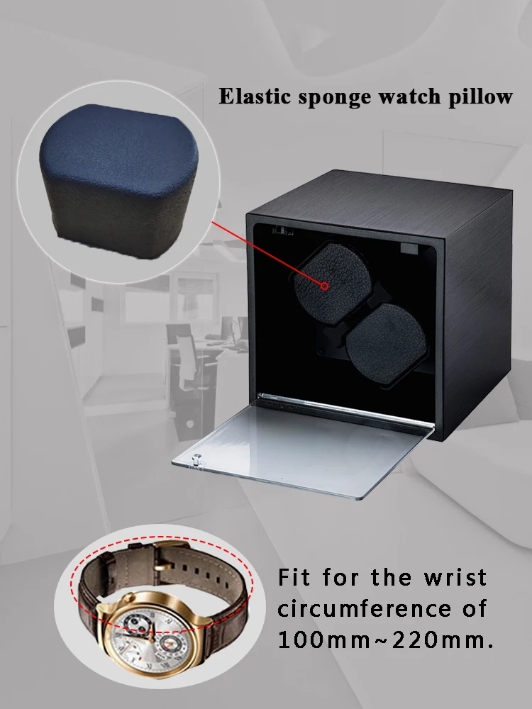 ZAPANAS Watch Winder for Automatic Watches with Mabuchi Motor Watches Box  Watch Shaker Watch Display Collector Storage