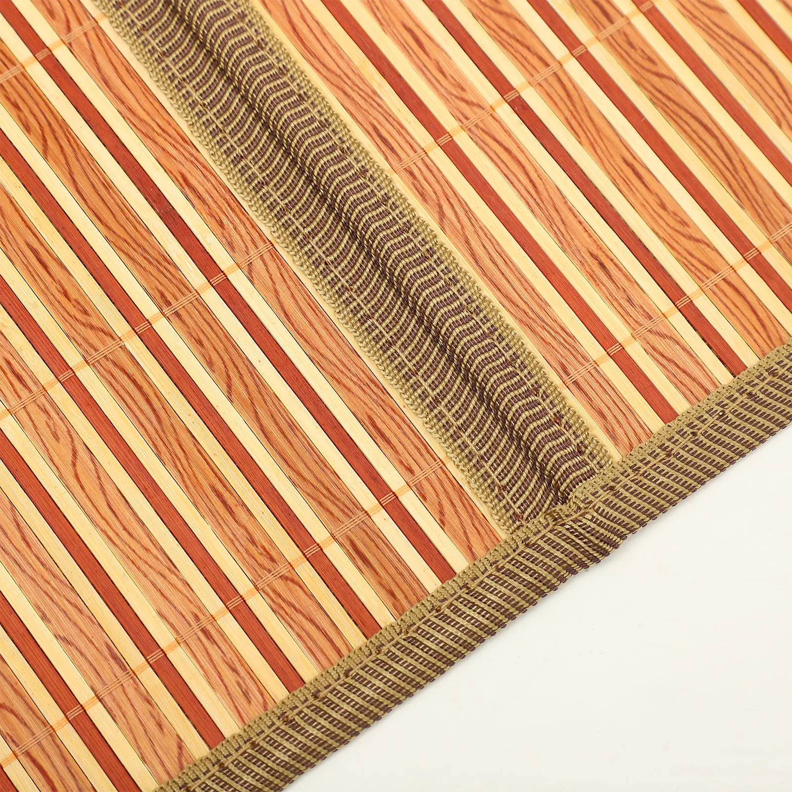 Picture 5: Stroller Cooling Mat Double Sided Bamboo and Rattan Material Breathable Comfortable Easy Clean Summer Cooling Cushion for Dining