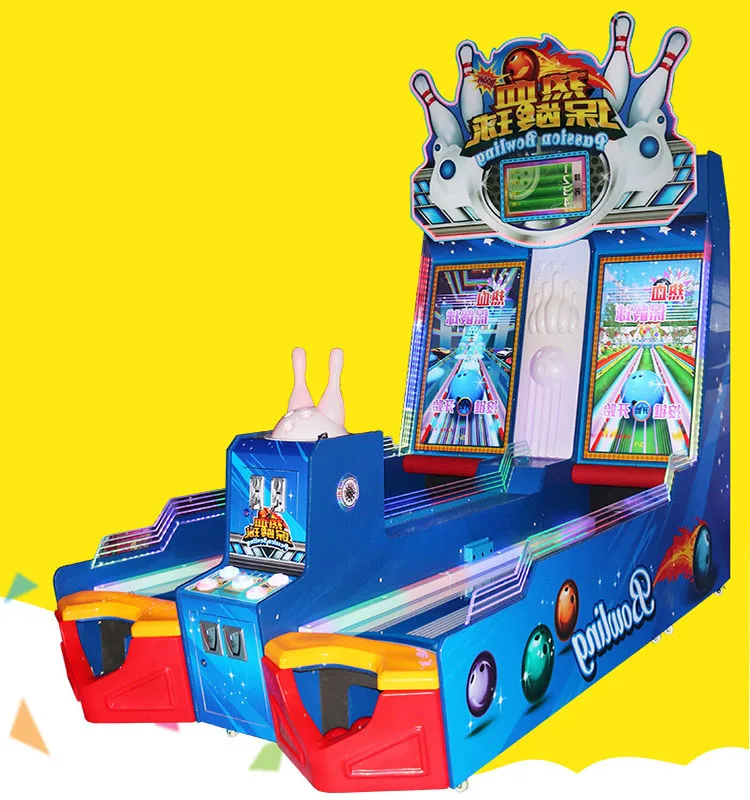 Bowling Game Arcade Machine Commercial Sports Entertainment Equipment for Amusement Centers and Parks