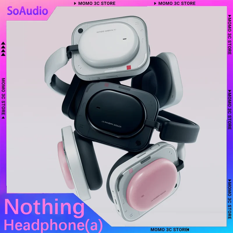 

Наушники Nothing Headphone(a) — Новинка с ANC, длительным временем автономной работы, Hi-Res беспроводным аудио (LDAC, AAC, SBC), кнопкой для камеры, 310 г, 20 Гц-40000 Гц