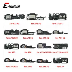 Rear Buzzer Ringer Module Loudspeaker For OPPO A72 A73 A74 A75 A76 A77 A77s A78 A79 4G 5G 2020 2022 Loud Speaker Flex Cable